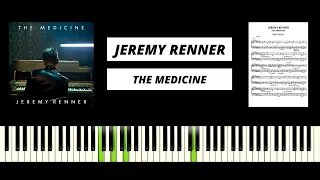 Jeremy Renner - The Medicine (Piano Tutorial)