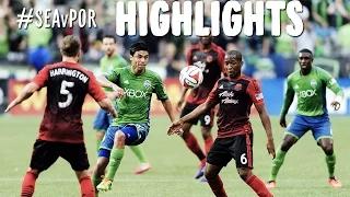 HIGHLIGHTS: Seattle Sounders vs Portland Timbers | July 13, 2014