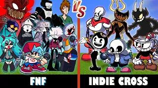 FNF vs. Indie Cross | Minecraft (EH?)