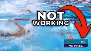 Swimming Timing System Breaks Leaving Everyone Confused