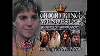 1994 Good King Wenceslas with Jonathan Brandis TV commercial