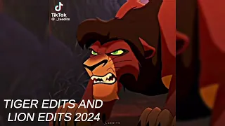 Tiger edits and lion edits part 29