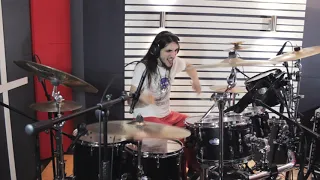 Burn - Deep Purple drum cover by Simone Medori