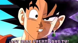 Soy mas fuerte que tu - Goku y Black