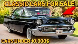 20 Amazing Classic Cars Under $10,000 Available on Facebook Marketplace! The Best Cars Of The Day!