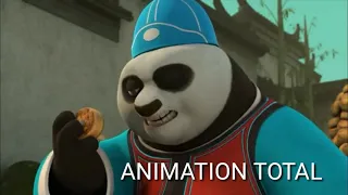 Po and Scorpion Kung fu panda (ANIMATION TOTAL)