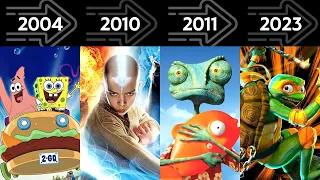 Nickelodeon Movies Evolution - Every Movie from 1996 to 2023