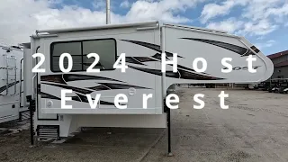 2024 Host Everest Truck Camper White Counters