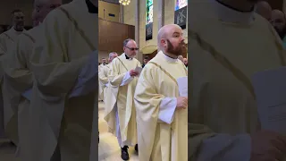 2023 Chrism Mass - Procession - Priests of the Diocese of Youngstown