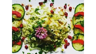 Wildkräuter Salat Essbare Wildpflanzen - Löwenzahn, Giersch, Spitzwegerich