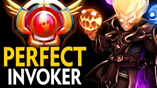 0 DEATH GAMEPLAY | ABSOLUTELY PERFECT INVOKER | Dota 2 Invoker