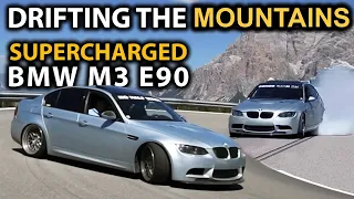 700HP M3 E90 & 650HP F80 M3 and STRAIGHT PIPED M5 E61 DRIFTING the MOUNTAINS - pt.2 - I found fans?