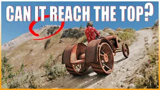 GTA V - Can Rusty Tractor climb to the top of Chiliad mountain?