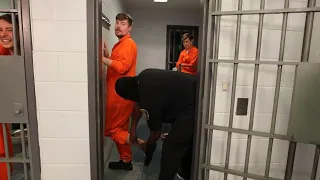 Mr Beast Spent 50 Hours In Prison #shorts