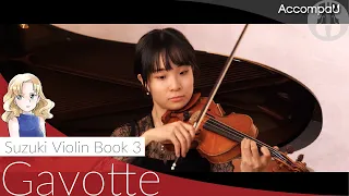 Gavotte | P. Martini | Suzuki Violin Book 3 【Recital Version】