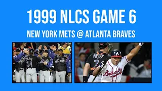 1999 NLCS Game 6 - New York Mets @ Atlanta Braves [Full Game]