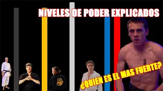 NIVELES de PODER de Cobra Kai TEMPORADA 4 EXPLICADOS | Explicación | Cobra Kai Temporada 4