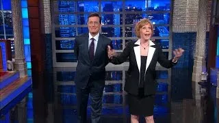 Carol Burnett Helps Stephen Start The Show