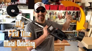 Metal Detecting for the First Time with a Harbor Freight 9 Function Detector!!!