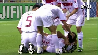 El Gol más rápido de la historia de los Mundiales - Sukur (Corea / Japón 2002)