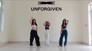 LE SSERAFIM -'UNFORGIVEN' Dance cover mirror by GIRL HARD