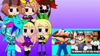 The Castle Trio (Ft. Jayden, Grace and Liza) React to Mario Reacts to Nintendo Memes 8!