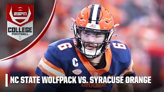 NC State Wolfpack vs. Syracuse Orange | Full Game Highlights