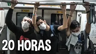 Fiquei no Metrô da hora que ABRIU até a hora de FECHAR