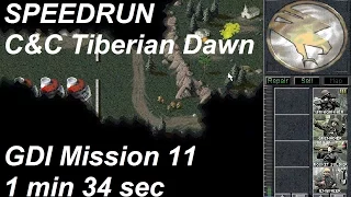 SPEEDRUN: C&C Tiberian Dawn - GDI Mission 11