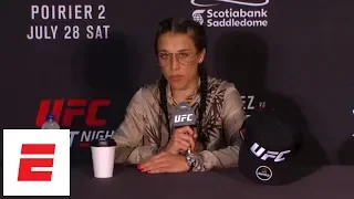 [FULL] Joanna Jedrzejczyk UFC Calgary post-fight press conference | ESPN