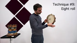How to play the Tambourine - Thumb Roll & Finger Rolls