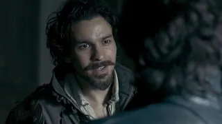 aramis being a nuisance to everyone (bbc musketeers)