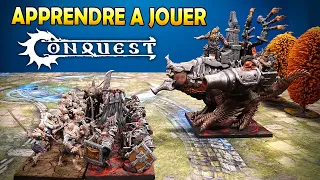 CONQUEST The Last Argument of Kings - Apprendre à Jouer avec cette présentation complète des règles