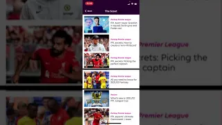 Play Fantasy Premier League on iPhone with VoiceOver Screen-Reader