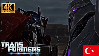 Transformers Prime - Megatron Ve Optimus Müttefik Oluyor (4K ULTRA HD - TÜRKÇE DUBLAJ)