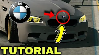 CÓMO HACER LOGO BMW FÁCIL Y RÁPIDO EN Car Parking Multiplayer |TUTORIAL| HOW TO MAKE LOGO