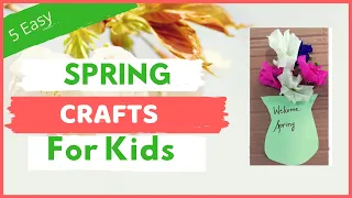 Spring Crafts for Toddlers | Spring Activities for Preschool #crafts, #diy