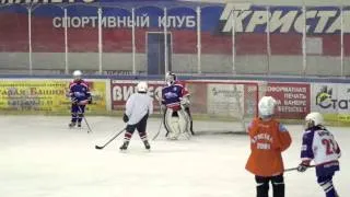 2014.02.16 Хоккей. Кристалл.2005-Кристалл.2004 (8-18). Бердск. 5453