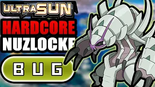 Pokémon Ultra Sun Hardcore Nuzlocke - Bug Type Pokémon Only! (No items, No overleveling)