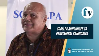 SODELPA announces 28 provisional candidates