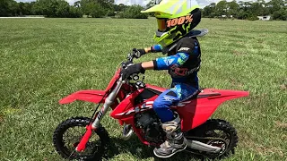 Family, Fun, & Full Throttle: Nick's First Day Out on his New 65cc Dirt BIke!