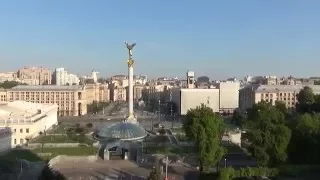 Kyiv, Maidan Nezalezhnosti, May Morning 2016.