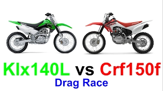 Crf150f vs Klx140l