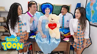 A FADA MARILUCIA VISITOU A ESCOLA FANTÁSTICA E VIROU A NOVA PROFESSORA !!!