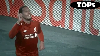 Virgil van dijk|| UEFA Men's Player of the Season award 2018/19|| TOP5