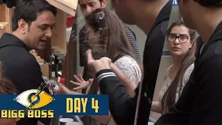 Bigg Boss 11 | Day 4 | OMG! Vikas Gupta THROWS water on Shilpa Shinde's face | 5 Oct 2017