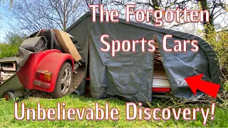 We Found A Collection Of Extremely Rare Sports Cars, Completely Forgotten And Left For Many Years!!