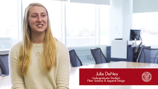 Julia DeNey, FSAD, I am Human Ecology