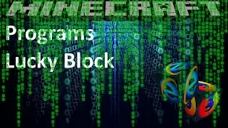 PROGRAMS LUCKY BLOCK MOD - MINECRAFT 1.8.9 (MOD SHOWCASE)