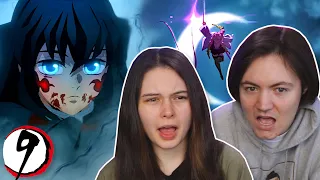 SEVENTH FORM OBSCURING CLOUDS!☁️ Demon Slayer Season 3 Ep 9 REACTION | Kimetsu no Yaiba 3x9 Reaction